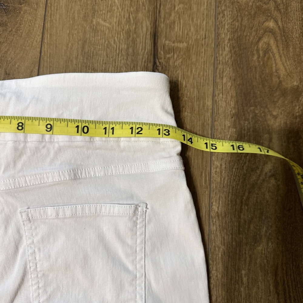 Ruby Road Petite White Stretch Capri 6‎ - Picture 4 of 5
